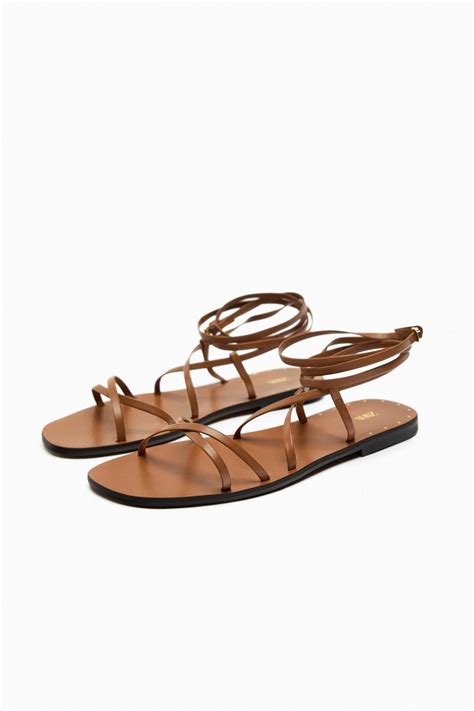 Strappy Flat Sandals