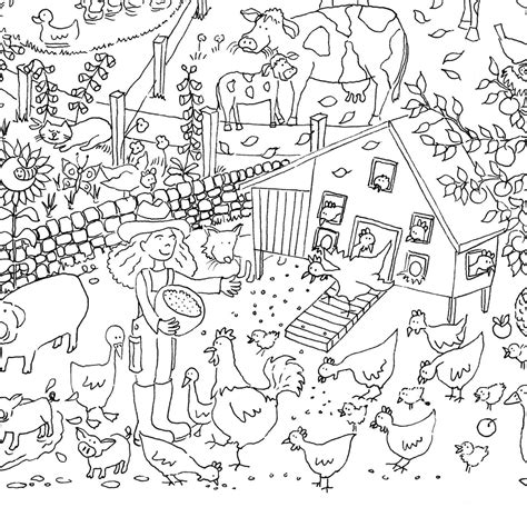 Farm Animals Coloring Pages - 100 Free Coloring Pages for Kids