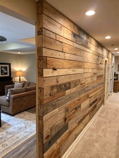DIY Reclaimed Wood Accent Wall: 5 Easy hack to Transform | Wood accent ...
