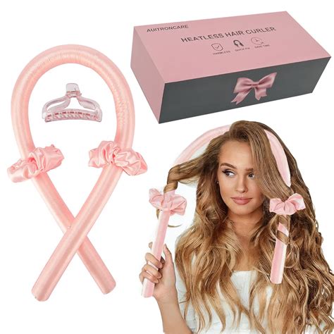 Amazon.com : Heatless Curling set,Silk Curls Rod Headband,No Heat ...