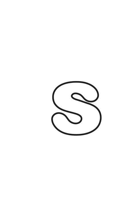 Letter S Printable