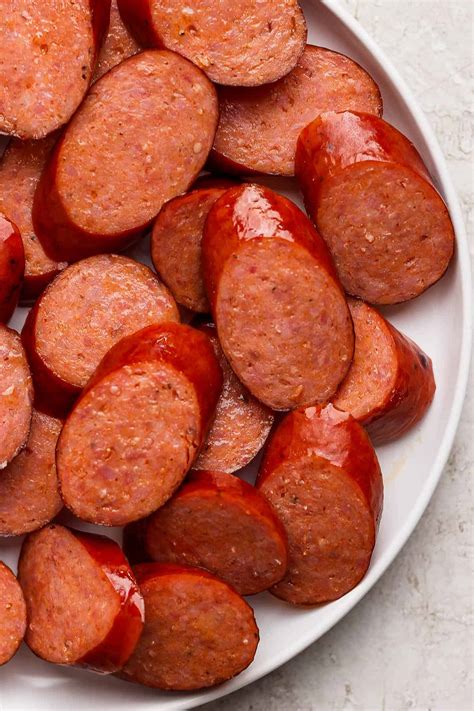 Smoked Sausage - The Wooden Skillet