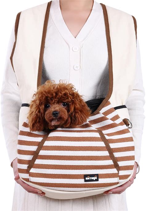 Amazon.com : NATUYA Dog Sling Carrier Puppy Carrier, Adjustable Pet ...