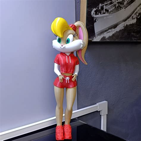 🎨 Lola Bunny Urban vibes Fan Art (Full Multipart / 3MF)・ 3D File for 3D ...