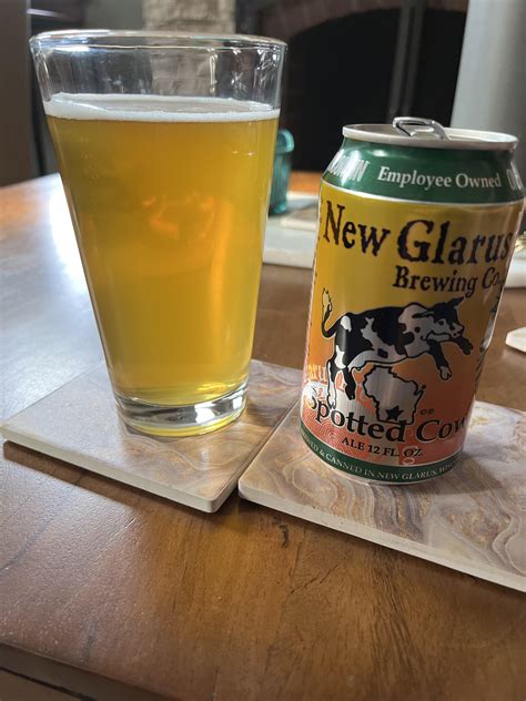 Spotted Cow - New Glarus Brewing Co. : r/beerporn