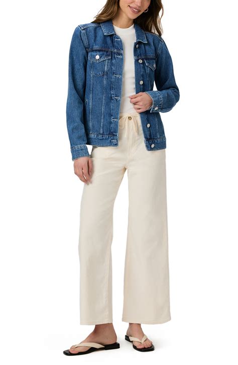 PAIGE Ari Drawstring Wide Leg Pants | Nordstrom