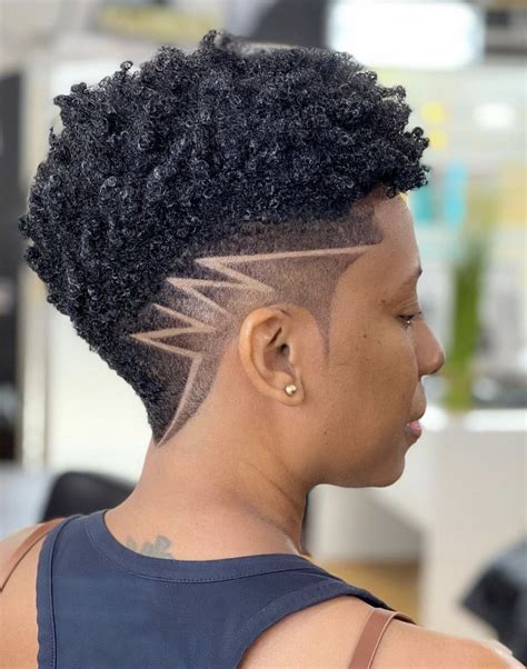 Hairstyles stunning variations of black female fade haircut – Artofit