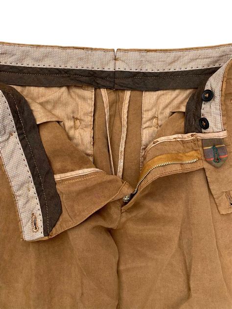 Fresh Lyocell Linen One Pleat Chino Pants - Cumin | Garmentory