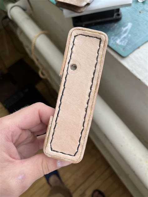 How can I make my box stitches cleaner? I’ve been using barge contact ...