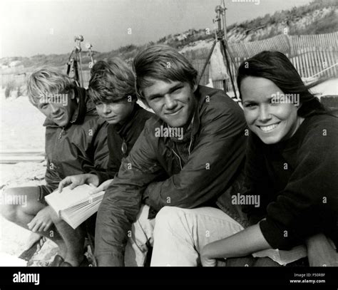 The actors Richard Thomas and Barbara Hershey in a scene from the film ...