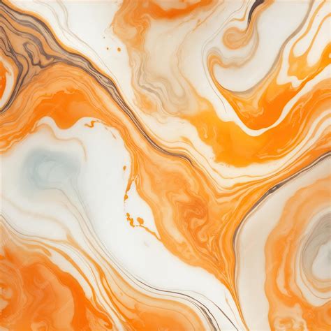 Premium Photo | Orange and White marble textured background
