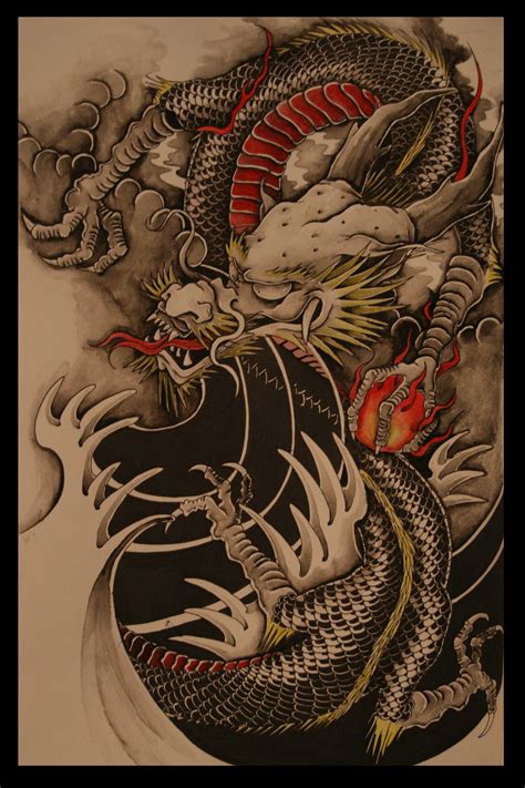 Japanese Dragon Art Wallpapers - Top Free Japanese Dragon Art ...