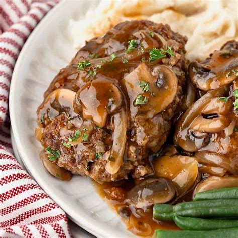 This Old Fashioned Salisbury Steak Recipe is an easy skillet dinner ...