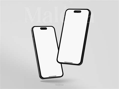 IPhone 14 Pro Mockup, iPhone App Interface Mockup, Smartphone Mockup ...