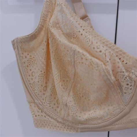 NEW Dominique Women's Tessa Lace Full Figure T-shirt Bra Size 34DD ...