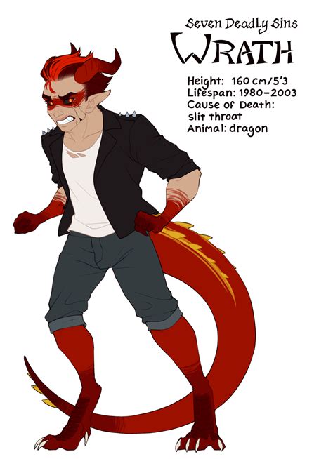 Seven Deadly Sins: Wrath by Clockwork-Cryptid on DeviantArt