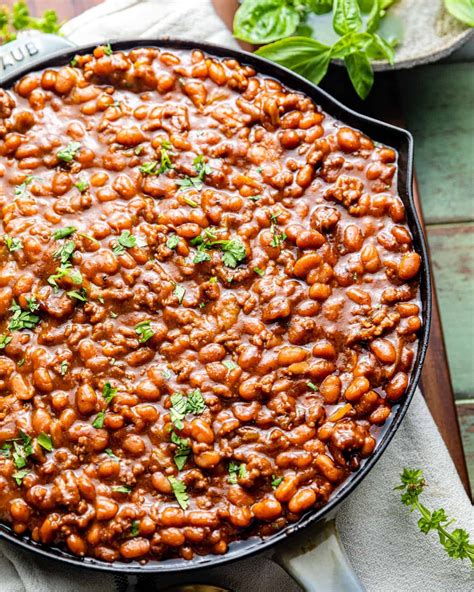 Baked beans with ground beef recipe – Artofit