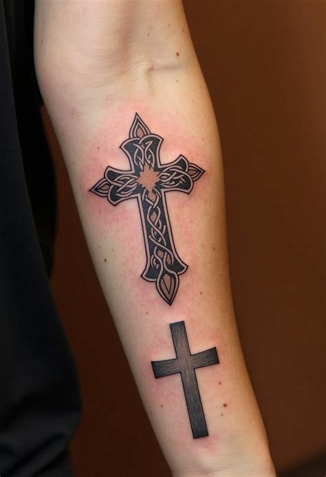 Three Cross Tattoo Design Ideas