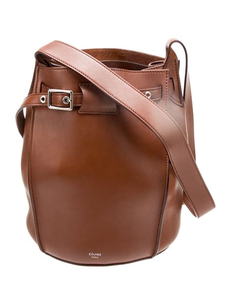 Celine Big Bucket Bag - Brown Bucket Bags, Handbags - CEL301994 | The ...