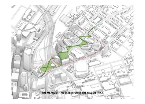 Pittsburgh Lower Hill Master Plan by BIG, West 8 & Atelier Ten | The ...