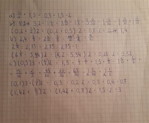 Oblicz a) 1/2 + 1,5 3,2 - 1 1/3 ( 0,2 + 1/2)2 b) 2,4 x 3/8 2 3/4 : 2,75 ...