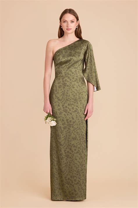 Christine Bright Martini Dreamy Floral One Sleeve Dress | Birdy Grey