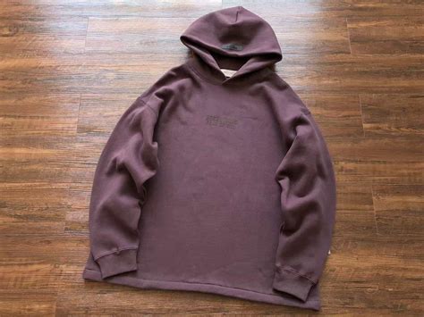 Essential Logo Purple Hoodie