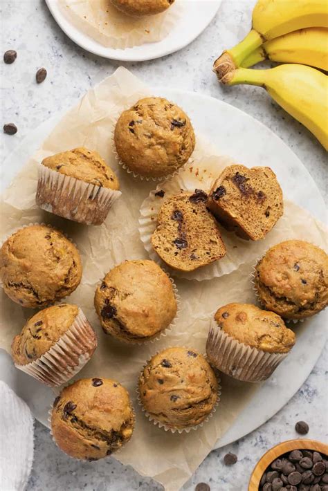 Easy Healthy Banana Protein Muffins Recipe | Mary's Whole Life