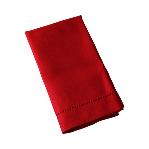 LINEN Classics Napkin Set, Red | Red linen napkins, Napkins set, Napkins