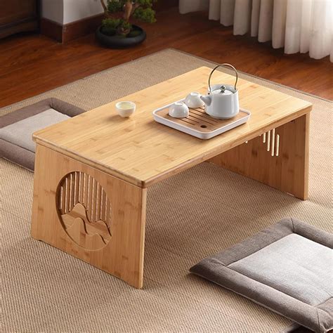 Japanese Floor Table, Bamboo Japanese Dining Table, Australia | Ubuy