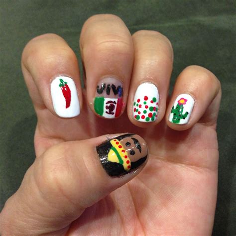 Mexican Nail Ideas - Design Talk