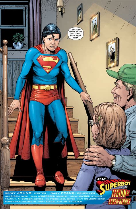 Superman Secret Origin 1(B). Geoff Johns. Gary Frank. | Superman ...