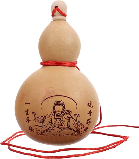 Amazon.com: Yardwe Natural Gourd Water Bottle Traditional Gourd Wine ...