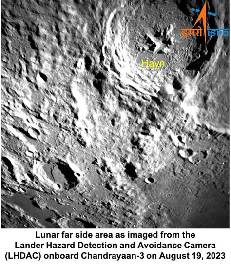 Chandrayaan-3 | ISRO releases images of the far side area of the moon - The Hindu