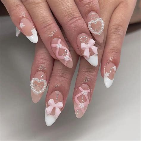 30 Best Pink & White Nail Design Ideas You Should Check