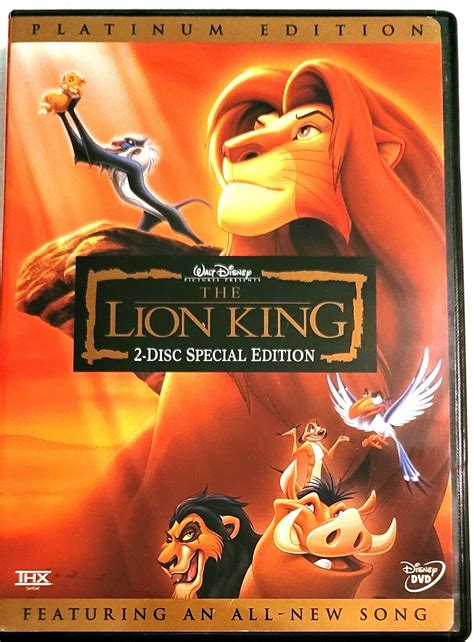 Lion King Dvd Ebay