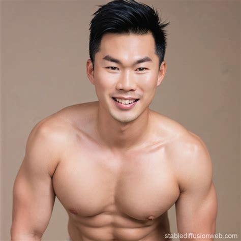 Portrait of a Gay Asian Man | Stable Diffusion Online