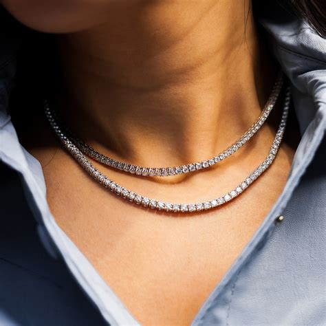 The Allure of Diamond Tennis Necklaces: A Modern Take on Classic ...