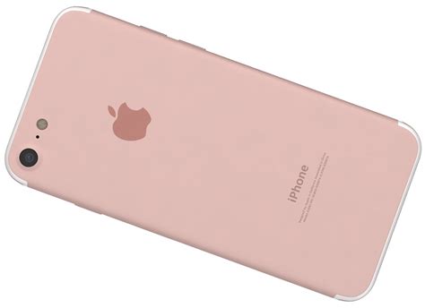 Apple iPhone 7 Rose Gold 3D model | CGTrader