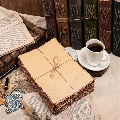 Vintage Handmade Paper Eco-friendly Acid-free Perfect for Writing ...