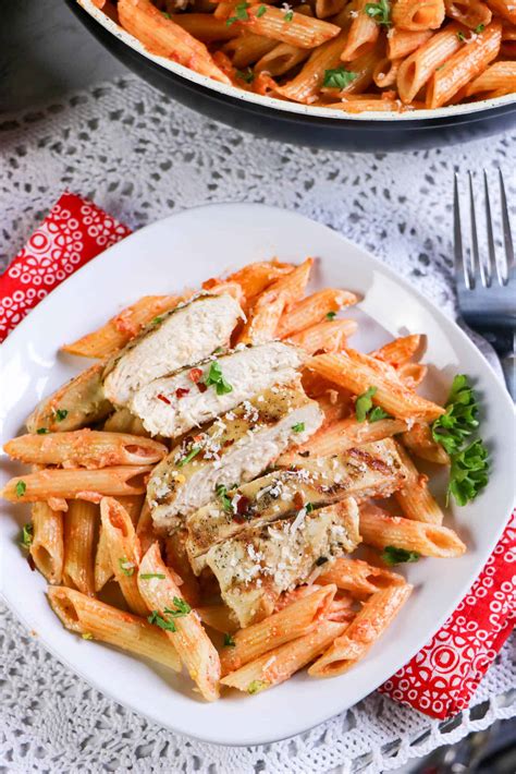 Grilled Chicken And Pasta