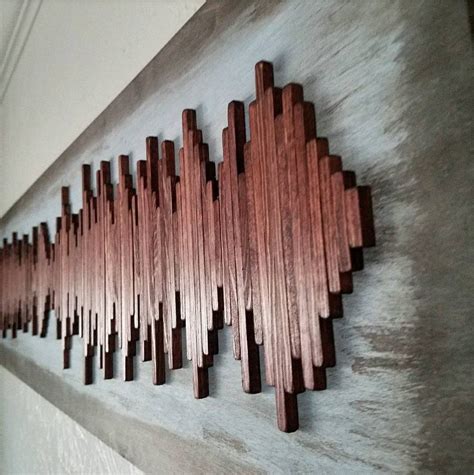 Dave Matthews Band Soundwave Wood Wall Art - Custom Wood Wall Art ...