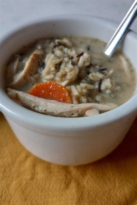 Cream of Turkey Soup with Rice - Flavored Apron