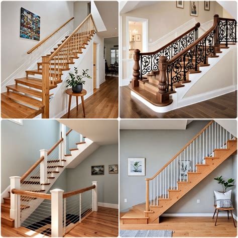 25 Wood Stair Railing Ideas (with Photos!)