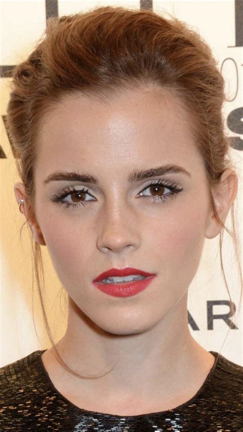 Would you rather cum all over Emma Watsons beautiful face or cum down ...