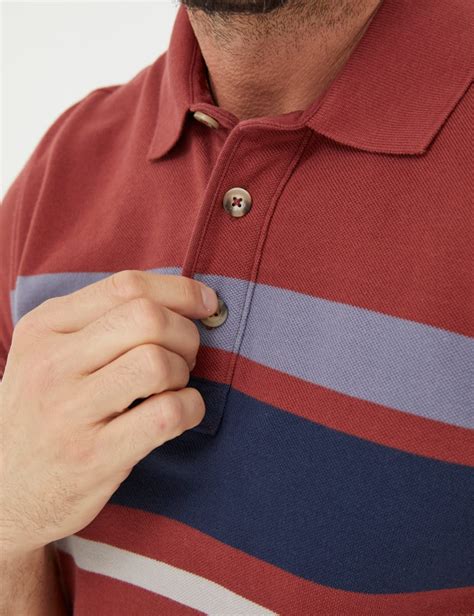 Men’s Striped Polo Shirts | M&S