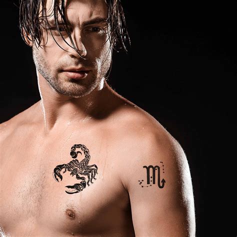 Scorpio Symbol Tattoo