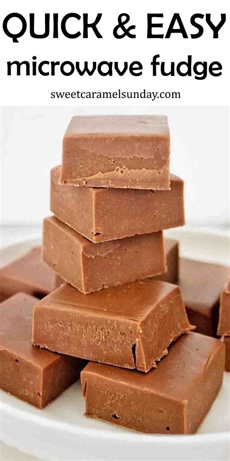 Microwave Fudge Recipe | Microwave fudge, Fudge recipes easy, Microwave ...
