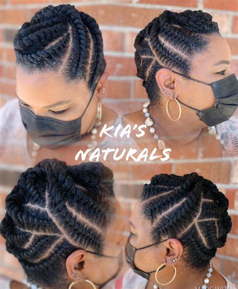 60 easy protective hairstyles for natural hair to try asap – Artofit