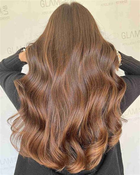 Dark Caramel Brown Hair Color